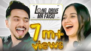 Long Drive with MrFaisu ft JANNAT jannatzubairrahmani956  EP 1 [upl. by Enyrb]