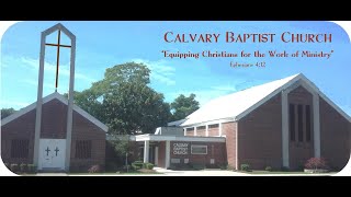 quotA Sure and Certain Hopequot  120323  Calvary Baptist Church [upl. by Lorin250]