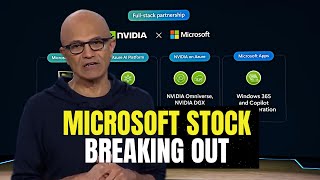 Microsoft Stock Breaks Out On AI Software News [upl. by Erlina]