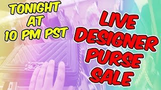 Saturday Night Live Lbubu amp Designer Purse Sale  10 pm PST [upl. by Robbie]