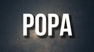 Ice spice  Popa Lyrics [upl. by Oisor]