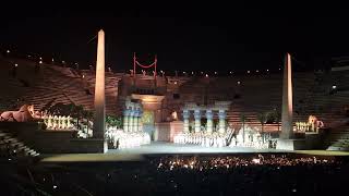 Verdi  Aida  The Grand March  Arena di Verona 2024 [upl. by Najram]