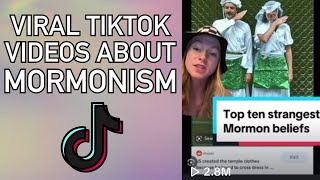 Most Viral TikTok Videos About Mormonism A Compilation [upl. by Ettenim]