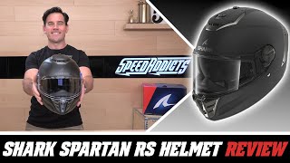 Shark Spartan RS Helmet Review at SpeedAddictscom [upl. by Tekcirk]