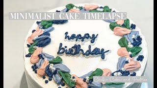 Minimalist Cake Timelapse  Chello’s Cake and Pastries [upl. by Kieger]