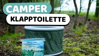 Bivvy Loo  Camping Toilette klappbar [upl. by Oironoh195]