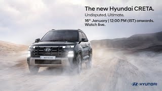 The new Hyundai CRETA  Launch Livestream  2024 [upl. by Sivar593]