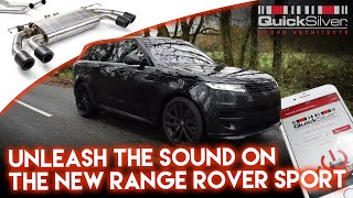 Unleash the sound on the new Range Rover Sport with a QuickSilver Sound Architect Sport Exhaust [upl. by Lorolla]