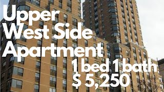 New York City Apartments W 87th St amp Broadway 1 bed 1 bath  5350 [upl. by Urias]