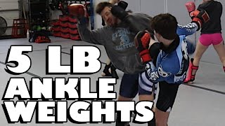 Do Ankle Weights Make You a Better Fighter [upl. by Akitnahs533]