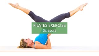 Pilates Exercise Scissors  Pilates Anytime [upl. by Isola]