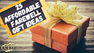 25 Best Farewell Gift Ideas For Colleagues [upl. by Syned]