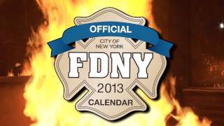 2013 Official FDNY Calendar Sneak Peek [upl. by Alleunam]