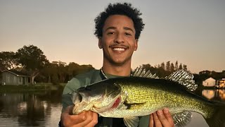 Lake fishing with the homies produces over 10 bass 👀🔥 [upl. by Nois]