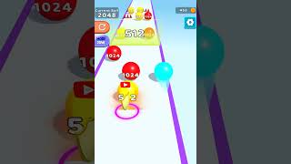 Epic Ball Run 2048  512B New Best no effects 4 Minutes Run [upl. by Motteo992]