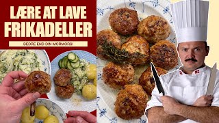 Lære at lave FRIKADELLER  med Umut [upl. by Asillam]