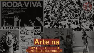 Ditadura e arte como ficou a arte nos tempos da Ditadura [upl. by Yadrahc]