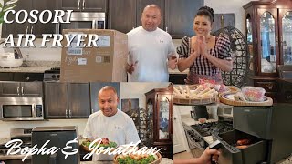 COSORI P583S Air Fryer  UnboxingReview  Cook TheBophaJonathansAdventureShow [upl. by Charlotte655]