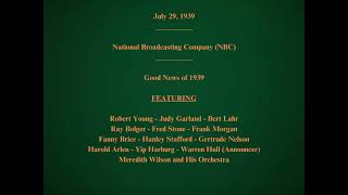 June 28 1939  NBC  Good News of 1939 [upl. by Asetal788]