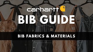 A Closer Look at Carhartt Bib Materials [upl. by Papageno783]