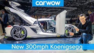 300mph Koenigsegg Jesko  see someone BUY this £23M car live at Geneva [upl. by Aidyl15]