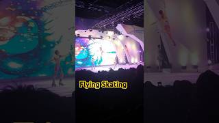 Beautiful Flying Ice Skating Show🥰❤️iceskating iceskater iceskate figureskate figureskating [upl. by Vasti754]