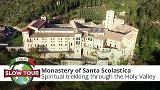 Monastery of Santa Scolastica  Italia Slow Tour [upl. by Lammond]