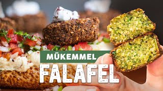 FALAFEL Nohut Köftesi Tarifi  En İyi Falafel Tarifi İddialıyız [upl. by Ennasil900]