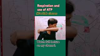 Respiration Use of ATP Footlab classes  biology  science [upl. by Inaluahek]