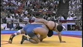 1995 World Championships Free 90kg Highlight [upl. by Burkle35]