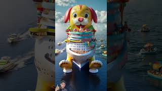 Evolution of Dog  ship with Cute Dog Style shorts dog cute puppy [upl. by Lundt722]