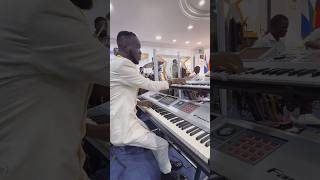 Akwaboah once again playing Church keyboard with full Energy akwaboah [upl. by Emixam]