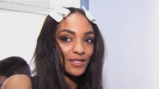 Jourdan Dunn  Model Talk at FallWinter 201213 Fashion Week  FashionTV [upl. by Frasier294]