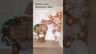 bridal shower decorations ideas viral bridal hair weeding [upl. by Nivram]