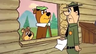 Yogi Bear Clip  Yogi Snaps at Ranger Smith The Yogi Bear Show 1961 [upl. by Tobie]