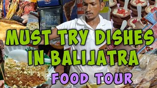 Bali jatra 2024 Food Tour  Cuttack Bali jatra 2024 food vlog  Must try dishes Cuttack Balijatra [upl. by Dyche214]