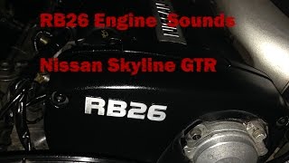 Pure JDM Engine sounds  RB26DETT [upl. by Arak305]