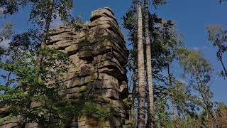 Klettern im Harz  Schierke  Nördliche Schnarcherklippe  Paradieskante VIIb [upl. by Glassco]