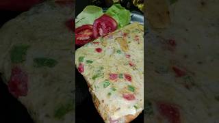 Cheesy Bread Omelette Sandwich tasty Breakfast Food Planet [upl. by Pedersen]