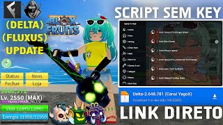 UPDATE DELTA LINK DIRETO ⛩ EXECUTOR e SCRIPT Atualizado BLOX FRUITS CELULAR e PC Auto Farm [upl. by Ysle917]