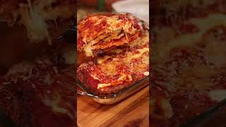 Crispy Layered Eggplant Parmesan Parmigiana [upl. by Sowell]