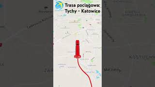 Trasa pociągowa Tychy  Katowice [upl. by Lightman238]