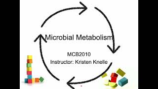 Introduction to Microbiology Microbial Metabolism [upl. by Anerhs318]