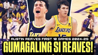 Austin Reaves PAGALING NG PAGALING Nagiimprove every year sa Lakers [upl. by Schnell]