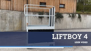 User video  Liftboy 4 S  Lehner Lifttechnik EN [upl. by Erehc]