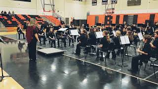 LAM Burkburnett Middle School Winter 2023 Band Concert [upl. by Dinerman]