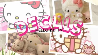 Roblox  Aesthetic Hello Kitty Large Collection Decals Codes amp ID’s [upl. by Alamaj114]