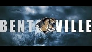 Bentonville Tigers vs Bryant Hornets  Varsity Football [upl. by Allisirp]