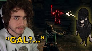 O REENCONTRO BRUTAL ENTRE GAL E CELLBIT  Dark Souls [upl. by Leumel]