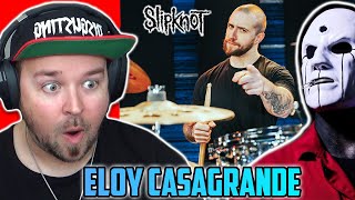 Drummers FIRST TIME hearing 💀 ELOY CASAGRANDE 💀  THE HERETIC ANTHEM [upl. by Morlee343]